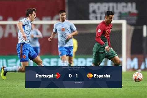 Gol De Portugal X Espanha Cr Sumido Espanha Vence Nos Minutos