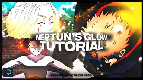 Deep Glow Like Neptun Tutorial Alight Motion Android Ios Youtube