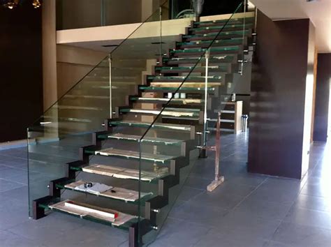 Zig Zag Steel Stringer Stairs Toronto Modern Stairs