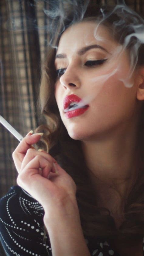 Pin On Smoking Girl