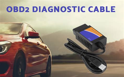 OBD2 Diagnostic Cable Interface Scanner Keenso OBD2 USB Cable For Car