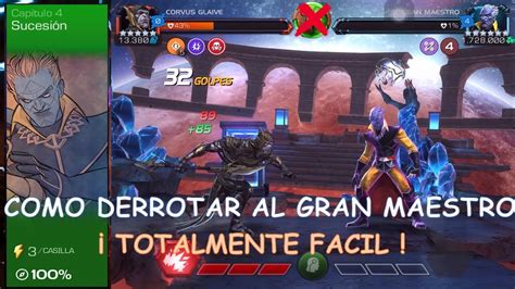 La Guia Mas Completa Para Derrotar Facilmente Al Gran Maestro The Grandmaster Marvel Mcoc