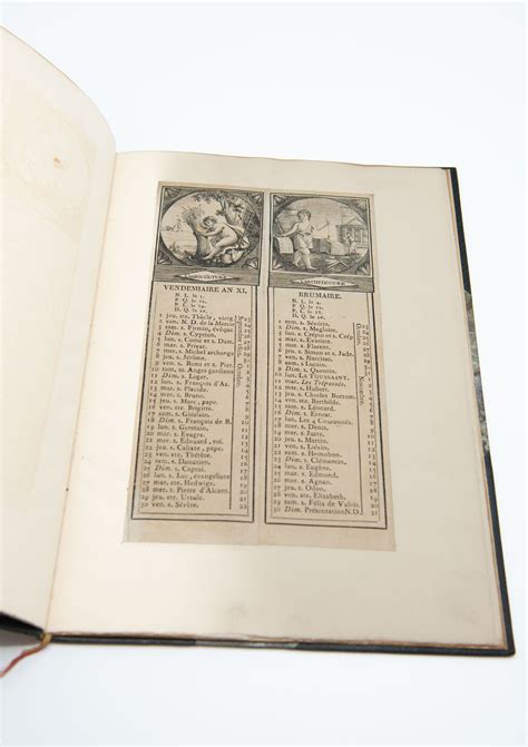 French Republican Calendar Sokol Books