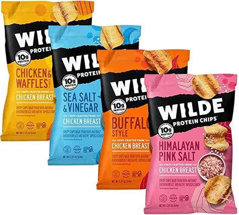 WILDE Protein Chips - 1.34 Ounce Bag - Various Flavors