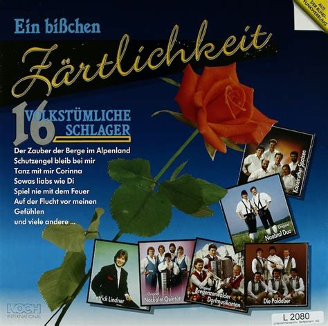 Ein Bi Chen Z Rtlichkeit Volkst Mliche Schlager Bertelsmann Vinyl