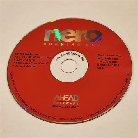 Nero Burning ROM 5.5.9.13 Bundled - CD-ROM ISO : Ahead Software : Free