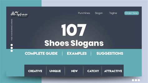 107+ Creative Shoes Slogans & Taglines Ideas - Tiplance