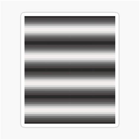 Minimalistic Pattern Of Black And White Colur Sticker By Designapex