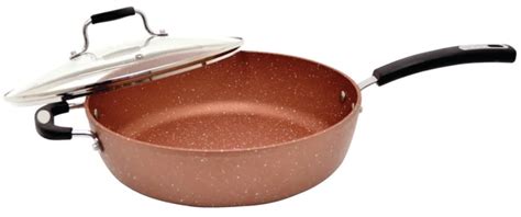 Heritage The Rock Copper Essentials Deep Frying Pan Off