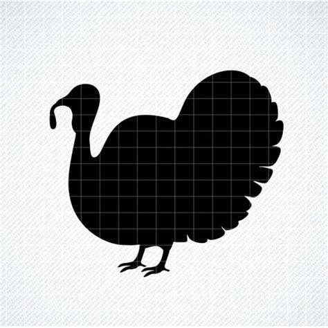 Turkey Silhouette Svg Turkey Svg Turkey Png Turkey Vector Etsy