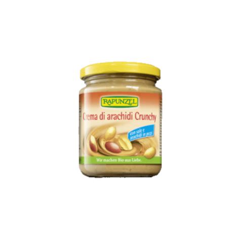 Crema Di Arachidi Crunchy Gr Rapunzel Il Punto Naturale