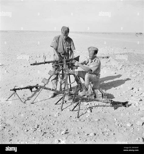 THE BRITISH ARMY IN NORTH AFRICA 1942 Troops Examining Captured