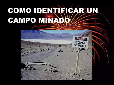 Como Identificar Un Campo Minado PPT