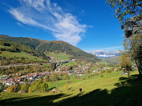 Wanderroute St Kathrein Kraftsee Hängebrücke Schloss Trautson