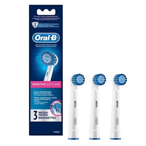 Oral B Sensitive Gum Care Electric Toothbrush Replacement Brush Heads