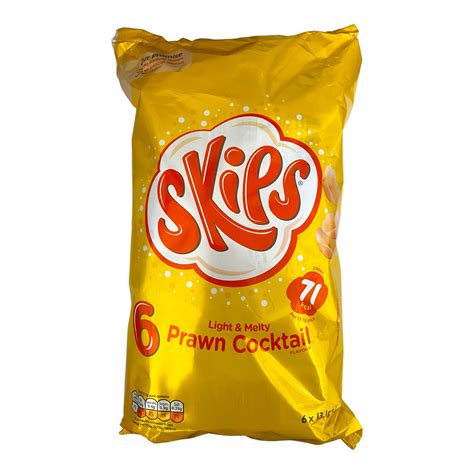 Skips Light And Melty Prawn Cocktail 6pk