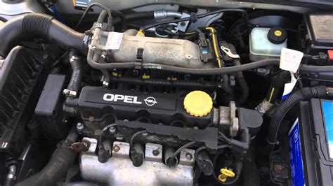 Opel Astra G 1 6 8v Engine Sound YouTube