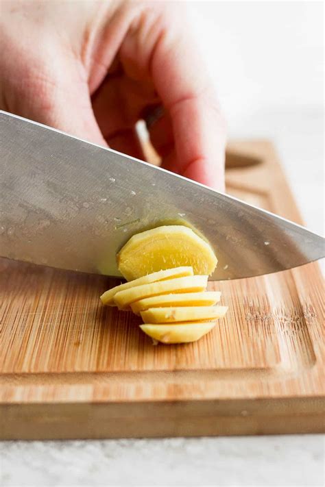 Chopped Fresh Ginger Root