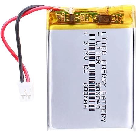 Amazon Liter V Mah Lipo Battery Rechargeable Lithium