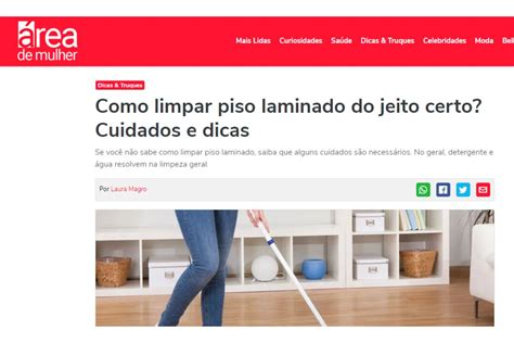 Como Limpar Piso Laminado E Manter Sempre Limpo Descubra O Passo A