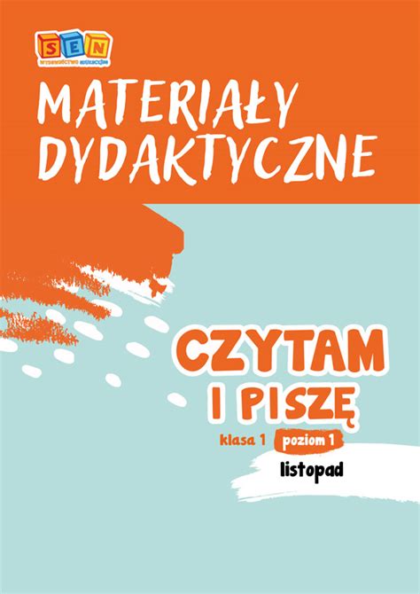 Materia Y Dydaktyczne Czytam I Pisz Klasa Poziom Listopad