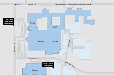 Mayo Clinic Rochester Map at Annabelle Birks blog