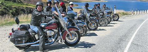 Guided Motorcycle Tour New Zealand Paradise On Harley Davidson By Reuthers