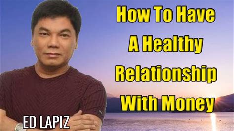 Ed Lapiz Preaching 2024 💝 How To Have A Healthy Relationship With Money