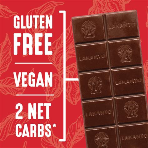 Snapklik Lakanto Sugar Free Dark Chocolate Bars Monk Fruit