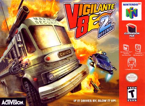 Vigilante 8 2nd Offense Nintendo 64 Game