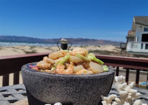 Molcajete De Camarones Y Callos De Hacha Receta De Kolob Kitchen Cookpad