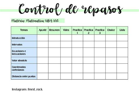 Control De Repasos Matematica Uba Xxi Udocz