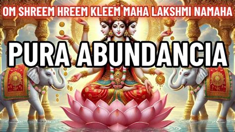 Om Shreem Hreem Kleem Maha Lakshmi Namaha Vibraciones De Oro Fuente