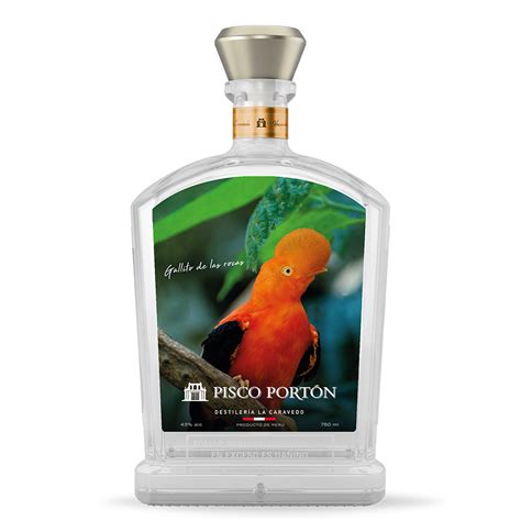 Pisco Port N Mosto Verde Colecci N Gallito De Las Rocas Destiler A La