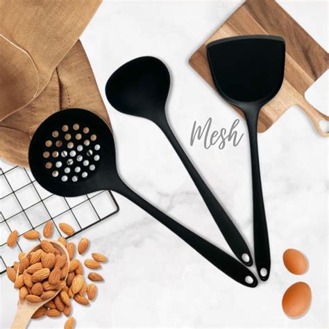 Jual Spatula Sutil Set Silikon Isi Pcs Kitchen Tools Peralatan