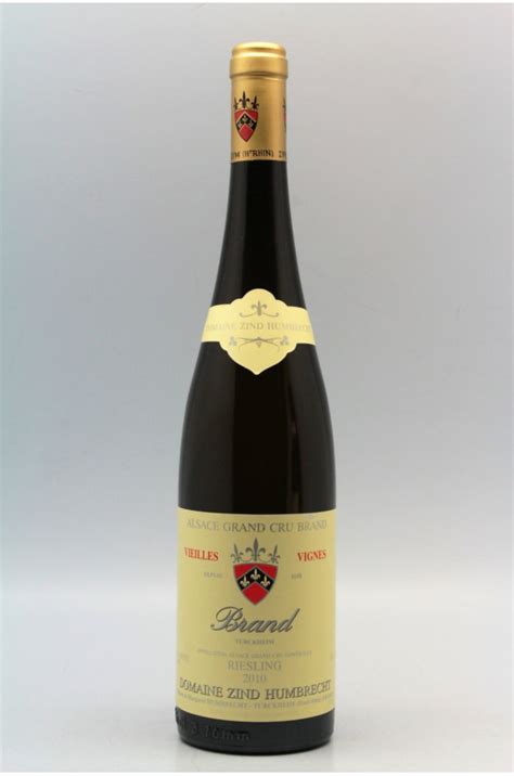 Zind Humbrecht Alsace Grand Cru Riesling Brand Vieilles Vignes