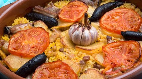 Arroz al horno valenciano Receta tradicional fácil DivinoPaladar