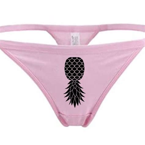 Pineapple Swinger Panties Etsy