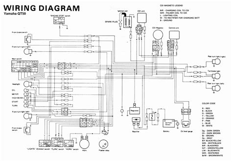 DIAGRAM 87 Yamaha Wiring Diagrams WIRINGSCHEMA