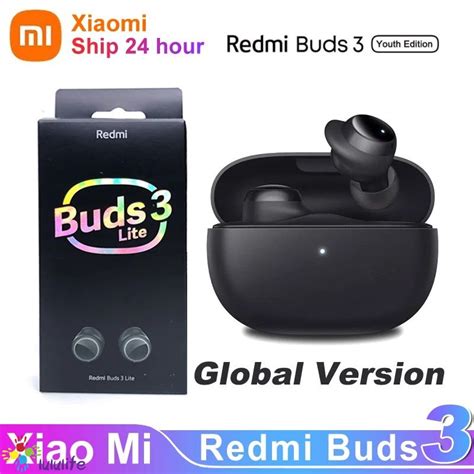 Fone De Ouvido Original Xiaomi Redmi Buds 3 Lite Youth Edition