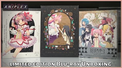 Anime Unboxing Puella Magi Madoka Magica Aniplex Box Sets Youtube