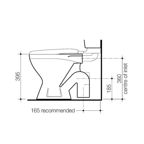 Caroma Symphony Connector S Trap Pan Only