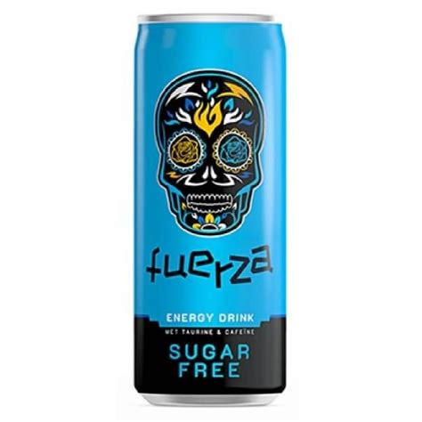 Fuerza Energy Drink Sugar Free 250 Ml Greek Deli Goods Premium