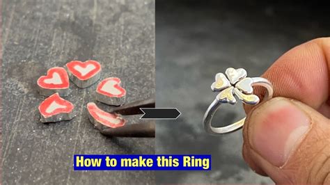 How To Make Silver Ring Ring Making Youtube