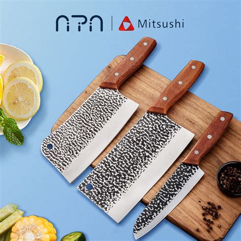 Nipiin By Mitsushi Multifunction Kitchen Knife Sets Stainless Steel