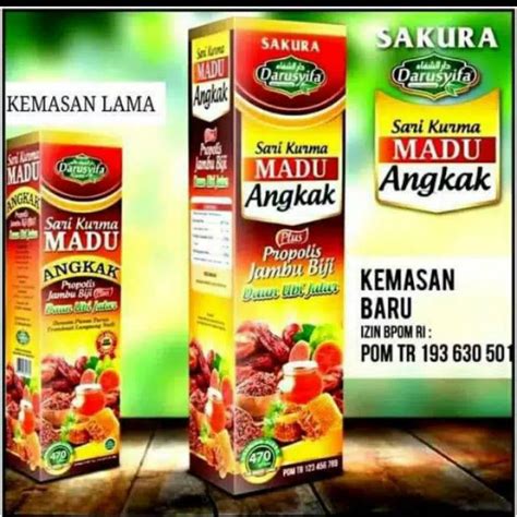 Jual Sari Kurma Madu Angkak Darusyifa Sakura Sarikurma Plus Jambu Biji