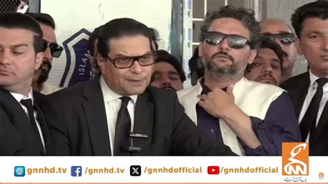 Imran Khans Lawyer Salman Akram Raja Media Talk After Idaat Case Final