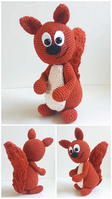 Amigurumi Squirrel Free Pattern Amigurumi