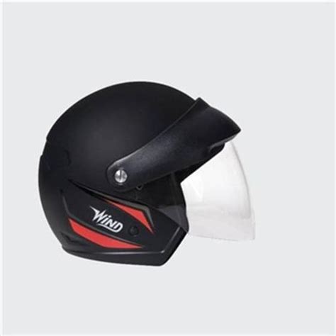 Capacete Taurus Wind V3 ABERTO PRETO FOSCO VERMELHO TAMANHO Capacetes