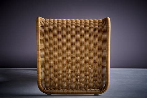 Tito Agnoli P3S Pierantonio Bonacina Chaise Lounge In Rattan